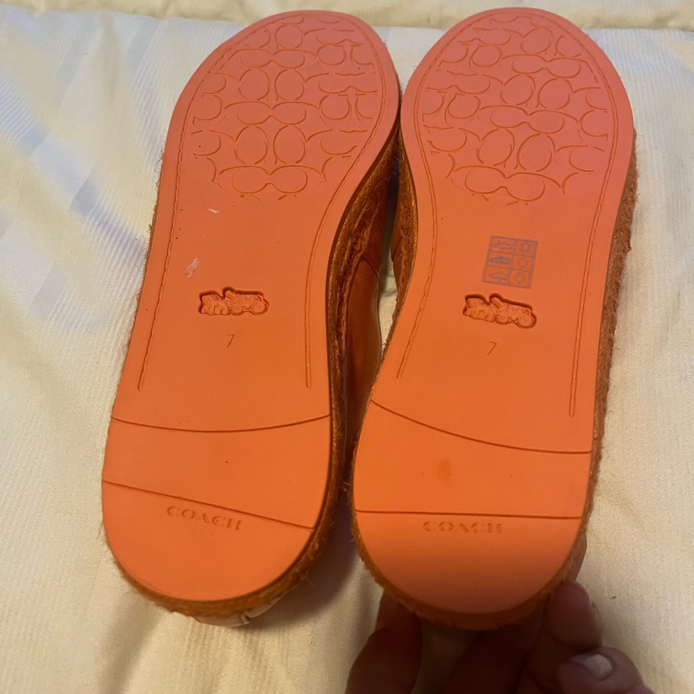 Coach leather espadrille - Picture 7 of 8